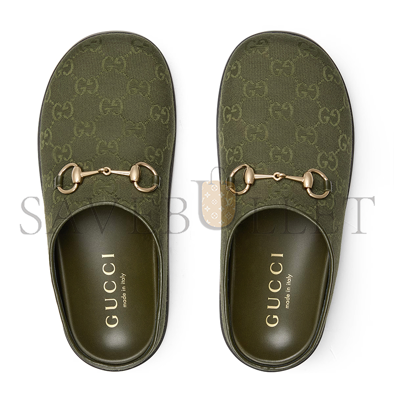 GUCCI WOMEN'S MULE WITH HORSEBIT 837130 GUCCI WOMEN'S MULE WITH HORSEBIT 837130